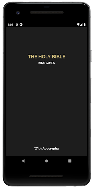 THE HOLY BIBLE Screenshot 0