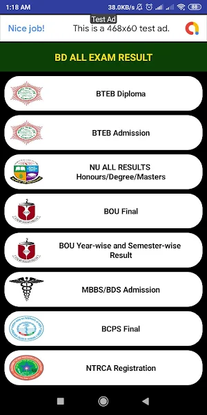 BD All Results in 1App Screenshot 2