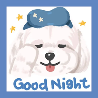 WASticker anime dog pets
