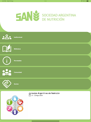 Sociedad Arg de Nutrición Screenshot 3