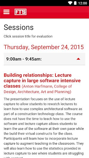 UC Faculty Technology Showcase Screenshot 3