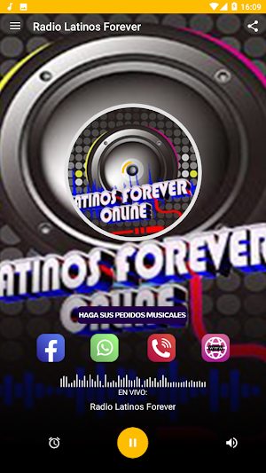 Radio Latinos Forever Screenshot 1