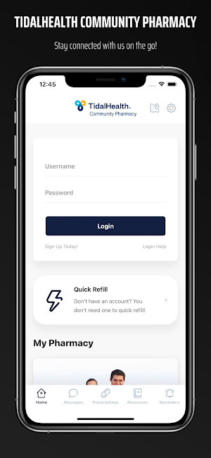 TidalHealth Community Pharmacy Screenshot 0