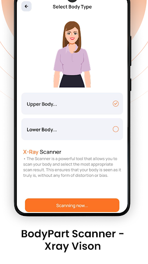 BodyPart Scanner - Xray Vision Screenshot 1