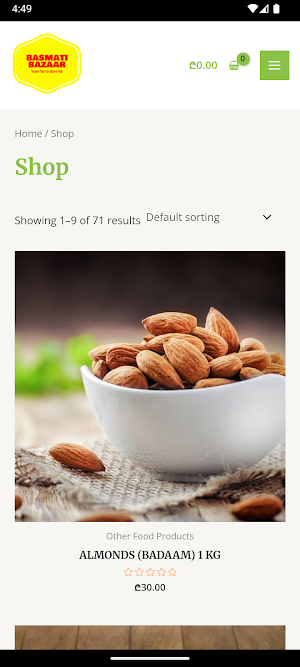 Basmati Bazar Screenshot 1