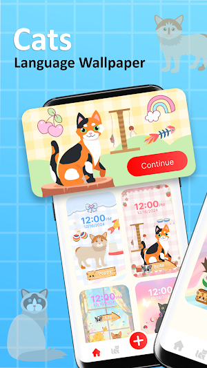 Cat Language Wallpaper Screenshot 0