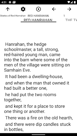Book, Stories of Red Hanrahan Screenshot 1