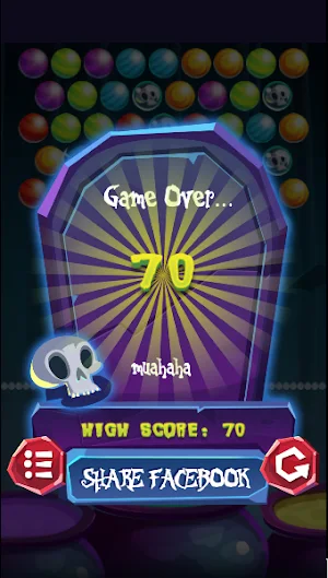 Spooky Bubble Blast Screenshot 3
