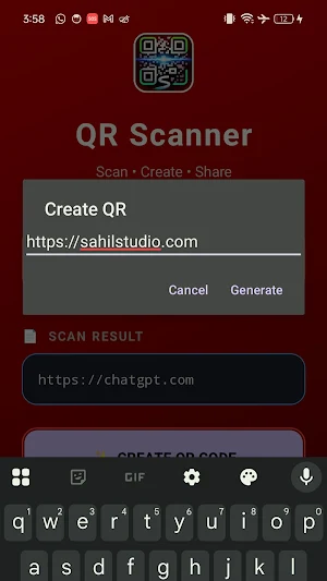 QR Scanner Offline Screenshot 3