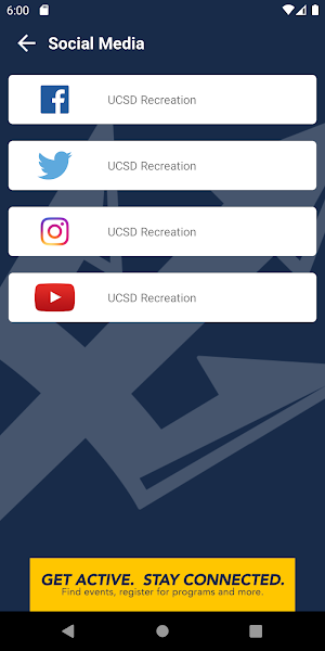 UC San Diego Recreation Screenshot 2