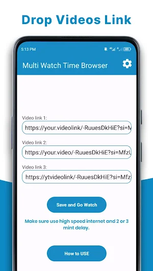 Multi Watch Time Browser Screenshot 1