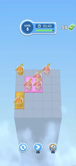 Drop Scoops Puzzle Screenshot 3