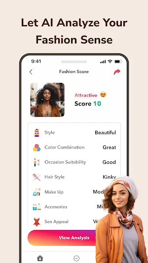 Umax AI:A Mewing app for girls Screenshot 0