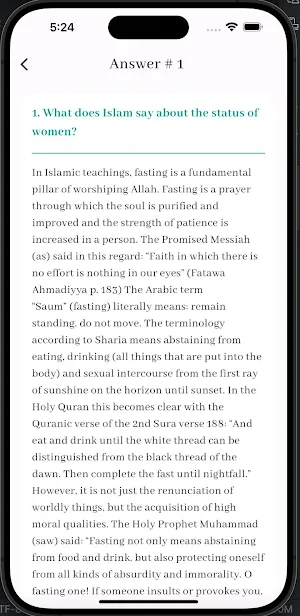 Islam Info Screenshot 3