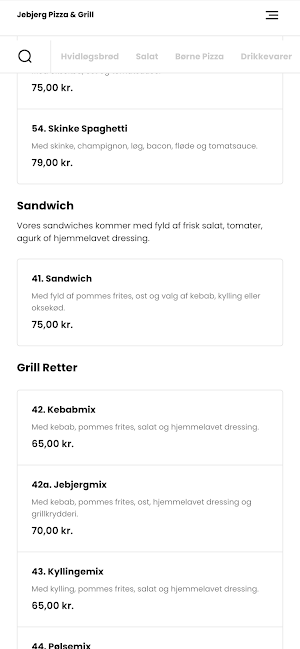 Jebjerg Pizza & Grill Screenshot 2