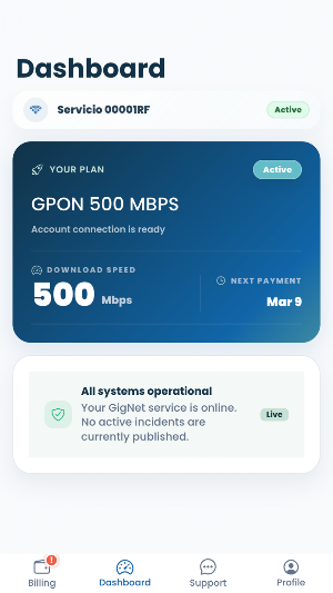 GigNet MX Screenshot 1