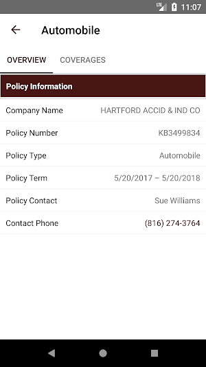Rollo Insurance Mobile Screenshot 1