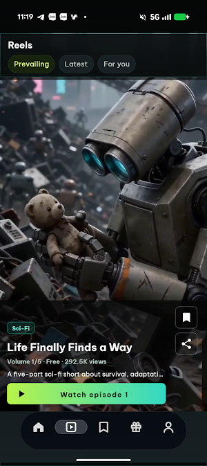 VibeDrama AI: Short Reels Screenshot 3