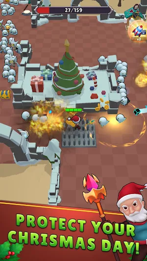 Chrismas Defense - Survival Screenshot 2