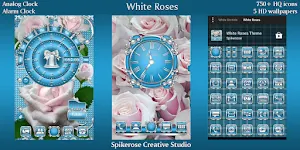 White Roses theme Screenshot 1