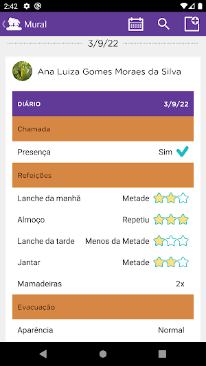 Primeira Infância Screenshot 3