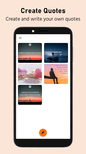 Quill - Quote Maker App Screenshot 0