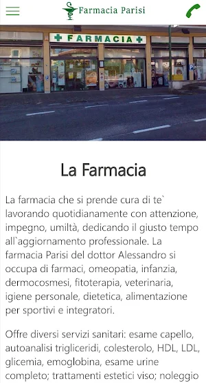 Farmacia Parisi Screenshot 1