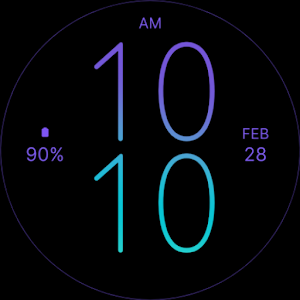 Ocean Air Watch Face Screenshot 3