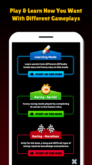 Spanish Vocabulary Game Screenshot 2