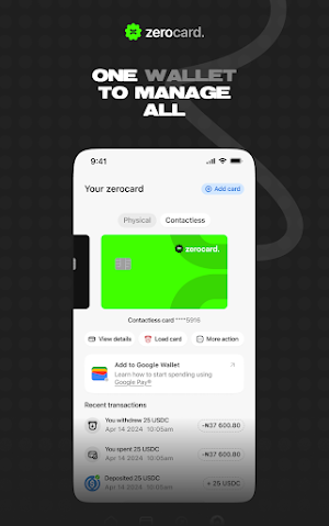 Zerocard Screenshot 1