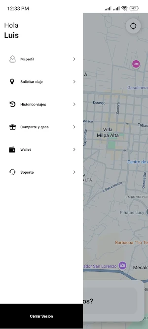 Kuali Taxi Screenshot 1