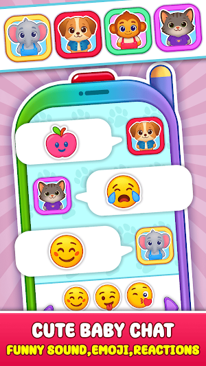 Baby Phone Game: Call & Chat Screenshot 2