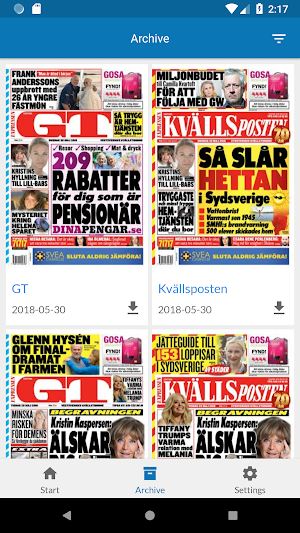 Expressen Tidning Screenshot 2