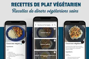 Recettes de Plat Végétarien Screenshot 0