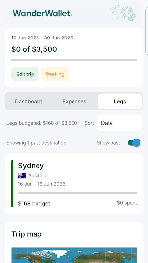 WanderWallet Screenshot 1
