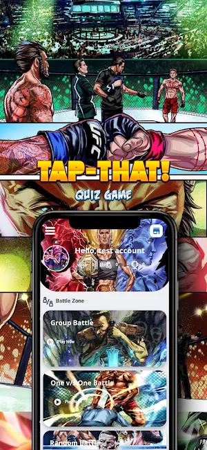 TAP-THAT! UFC Quiz Game Trivia Screenshot 0