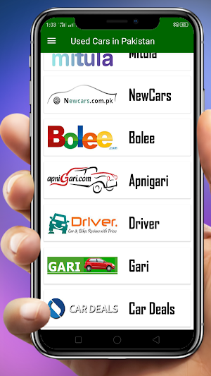 Used Cars in Pakistan Screenshot 1