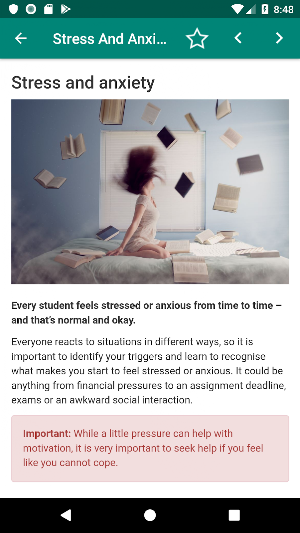 Student Health Matters (ISHA) Screenshot 1