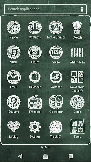 Green Board | Xperia™ Theme + icons Screenshot 3