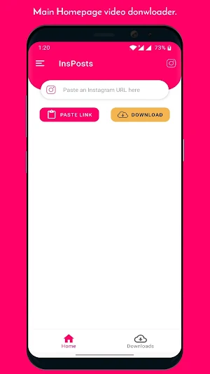 Post downloader for instagram - Video Downloader. Screenshot 0
