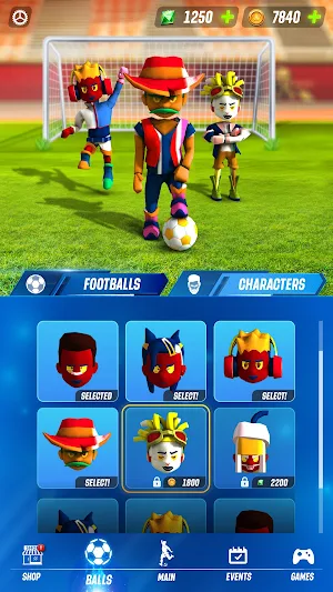 Flick Football - Soccer Games Screenshot 2