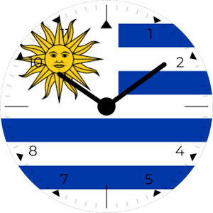 Uruguay Analog Watch Face Screenshot 0