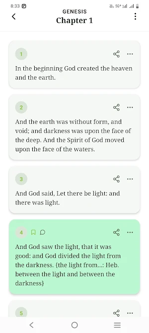 Holy Bible RWV - Reading Plan Screenshot 3