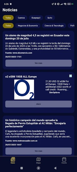 Truquito: Noticias y Eventos Screenshot 1