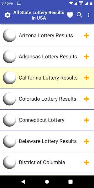 US Lottery Screenshot 1