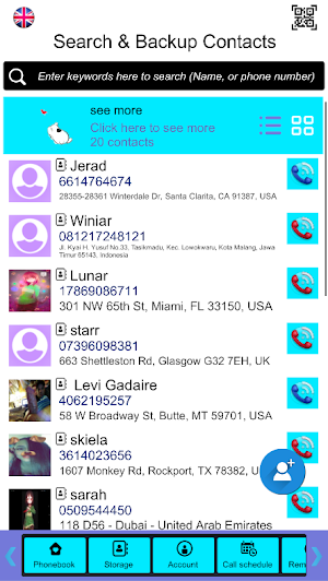 Contact store Screenshot 0