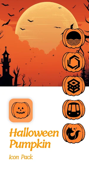 Halloween Pumpkin Icon Pack Screenshot 0