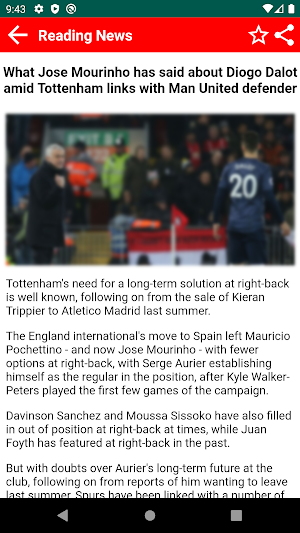 Man Utd Latest News Screenshot 1