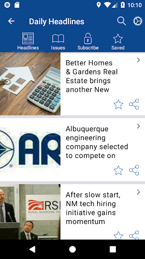 Albuquerque Business First Screenshot 1