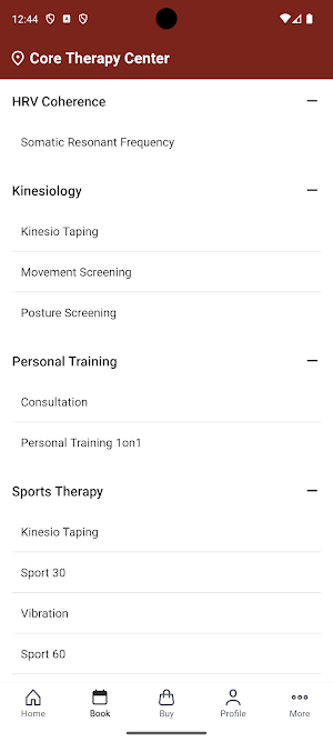 Core Therapy Center Screenshot 1
